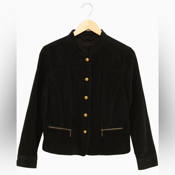 Liz Claiborne Vintage medium women’s corduroy jacket with gold button… - Picture 1 of 2